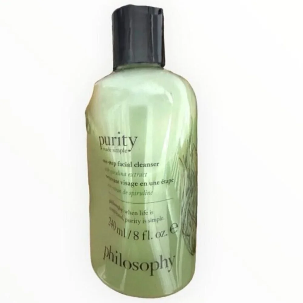 NEW SEPHORA Philosophy Purity Made Simple Cleanser Spirulina Extract FULL SIZE